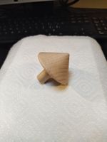 Holz Kreisel, Handarbeit! Nr.6