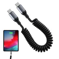 USB C PD Feder kabel 100 W einziehbar IPHONE 17 16 15
