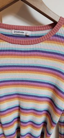 Pullover Stradivarius gestreift