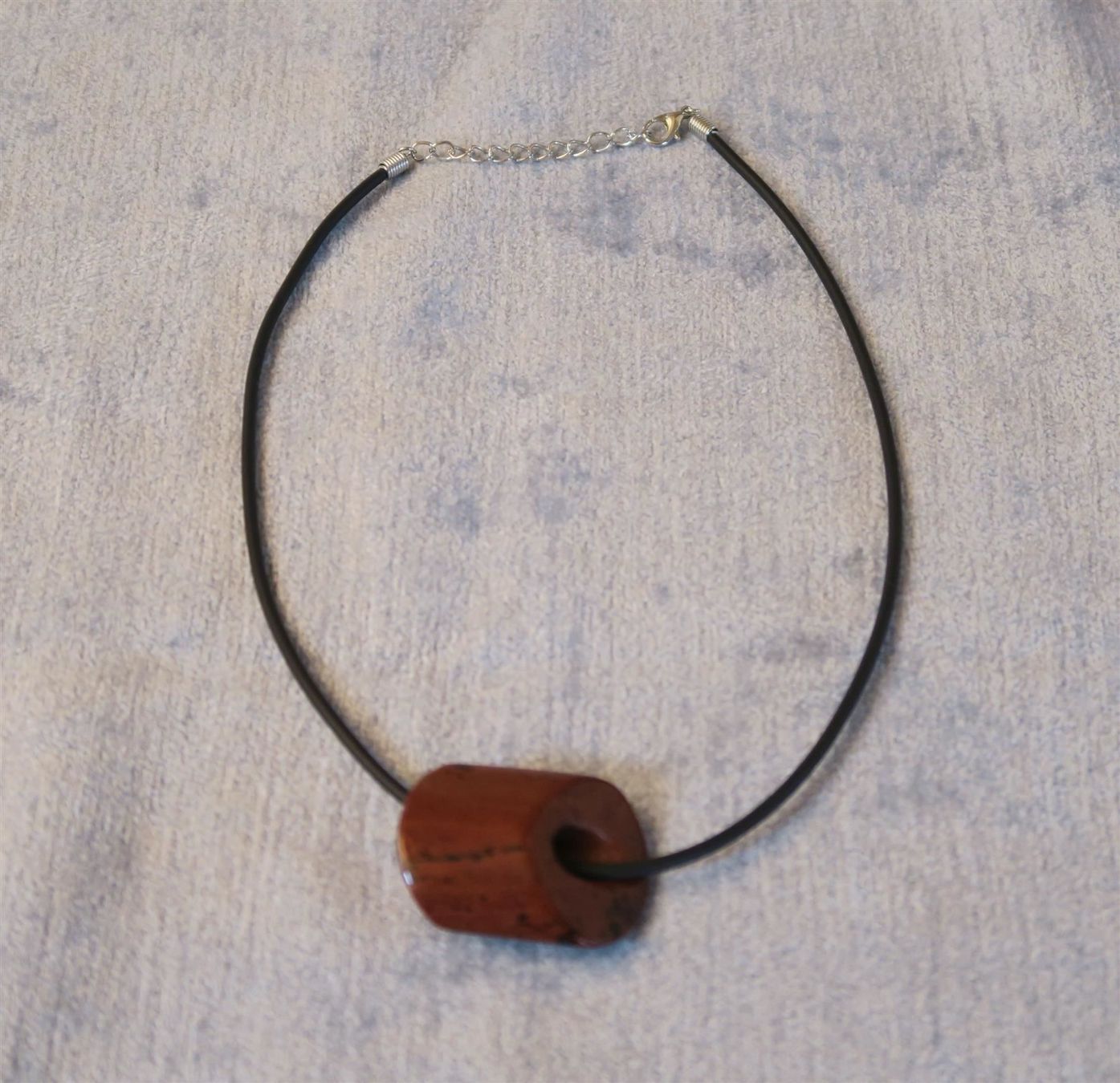 Catenine: Kette (neu), mit Anhänger Obsidian – Usato da Brittnau venduto da marlenestone 1