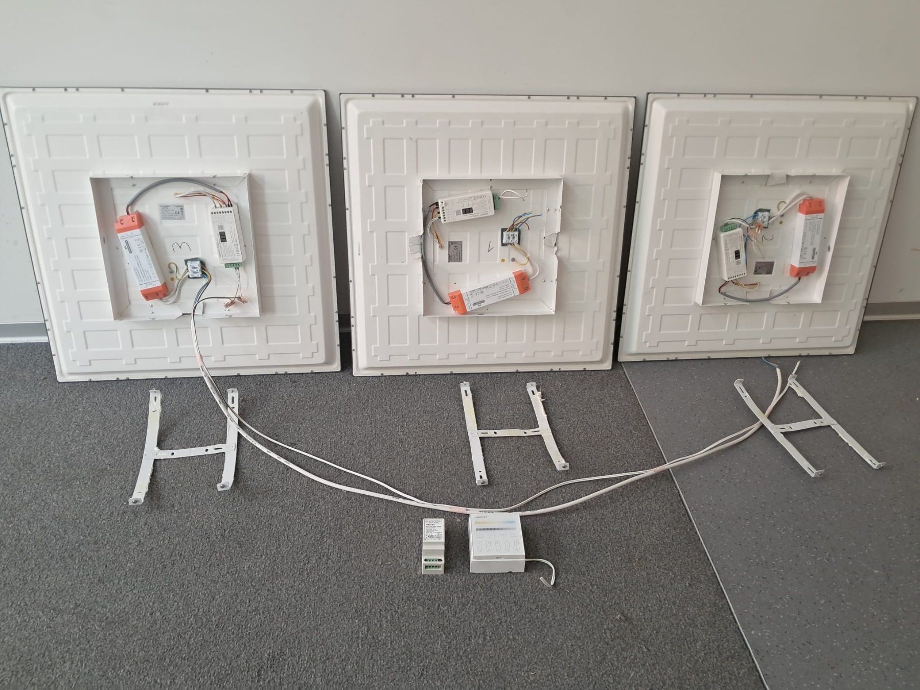 Lampadari & plafoniere: 3x Deckenleuchten LED Panel 60x60cm mit Steuergerät, Lampe – Usato da Zürich venduto da Lia107 2