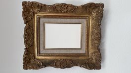 Antiker Goldfarbener Bilderrahmen - Vintage Stil!