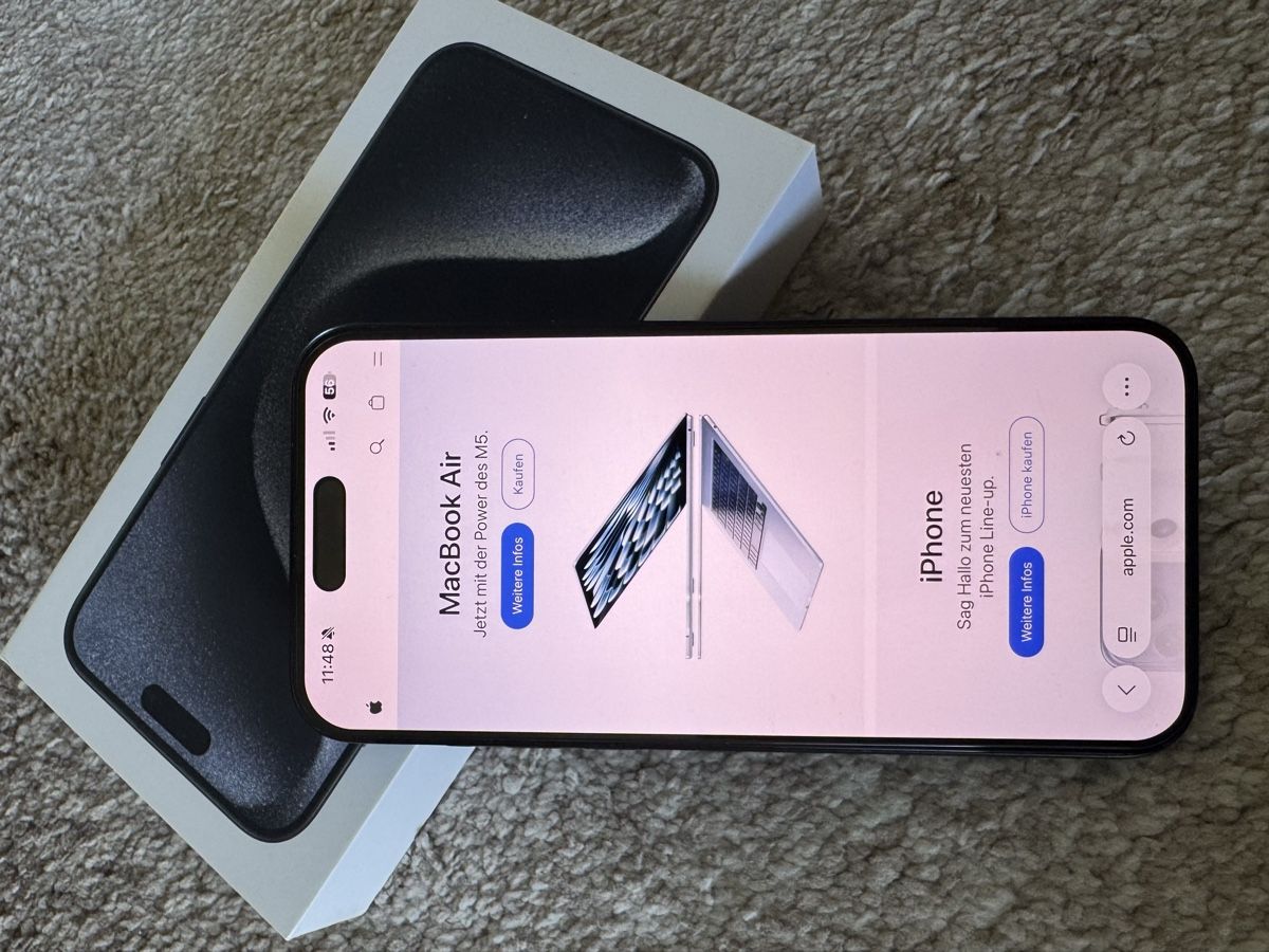 Apple Handys / Smartphones: Apple iPhone 15 Pro Max 256 GB mit Originalverpackung – Gebraucht aus Altendorf von wqv_97 2