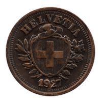 Schweiz / Suisse - 1 Rappen - 1927 STGL