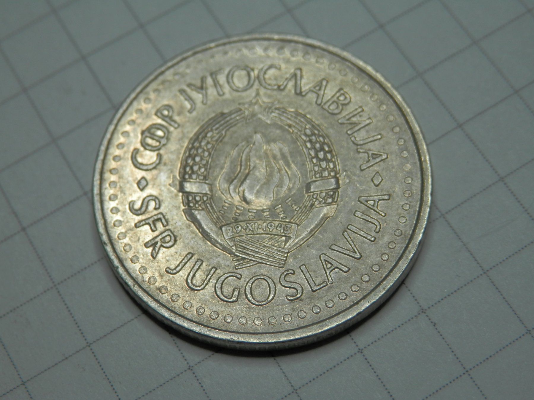 Tutti le monete: Jugoslawien 10 Dinar, 1983 – Usato da Weiach venduto da weiach81 1
