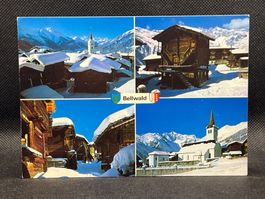 Bellwald 1559m: Weisshorn, alter Stadel, alte Gasse, Wannenh