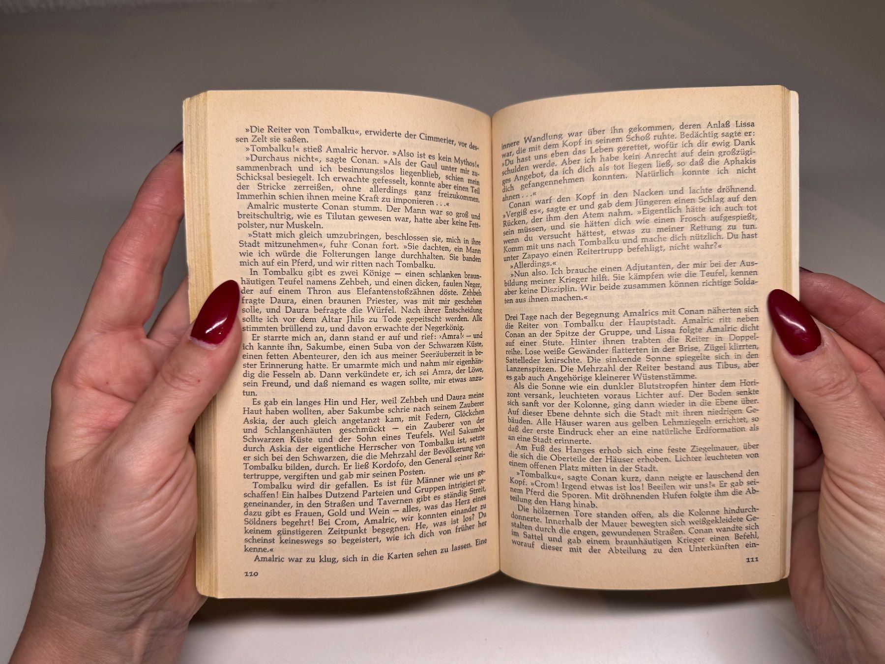 Libri: ROMAN: Robert E. Howard,  Conan der Abenteurer – Usato da Grosswangen venduto da Deutsche_Romane 8