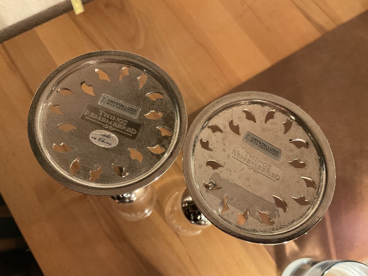 Gläser: 2 flûtes à champagne en cristal THINGS REMEMBERED – Gebraucht aus Bulle von Zaman66 5