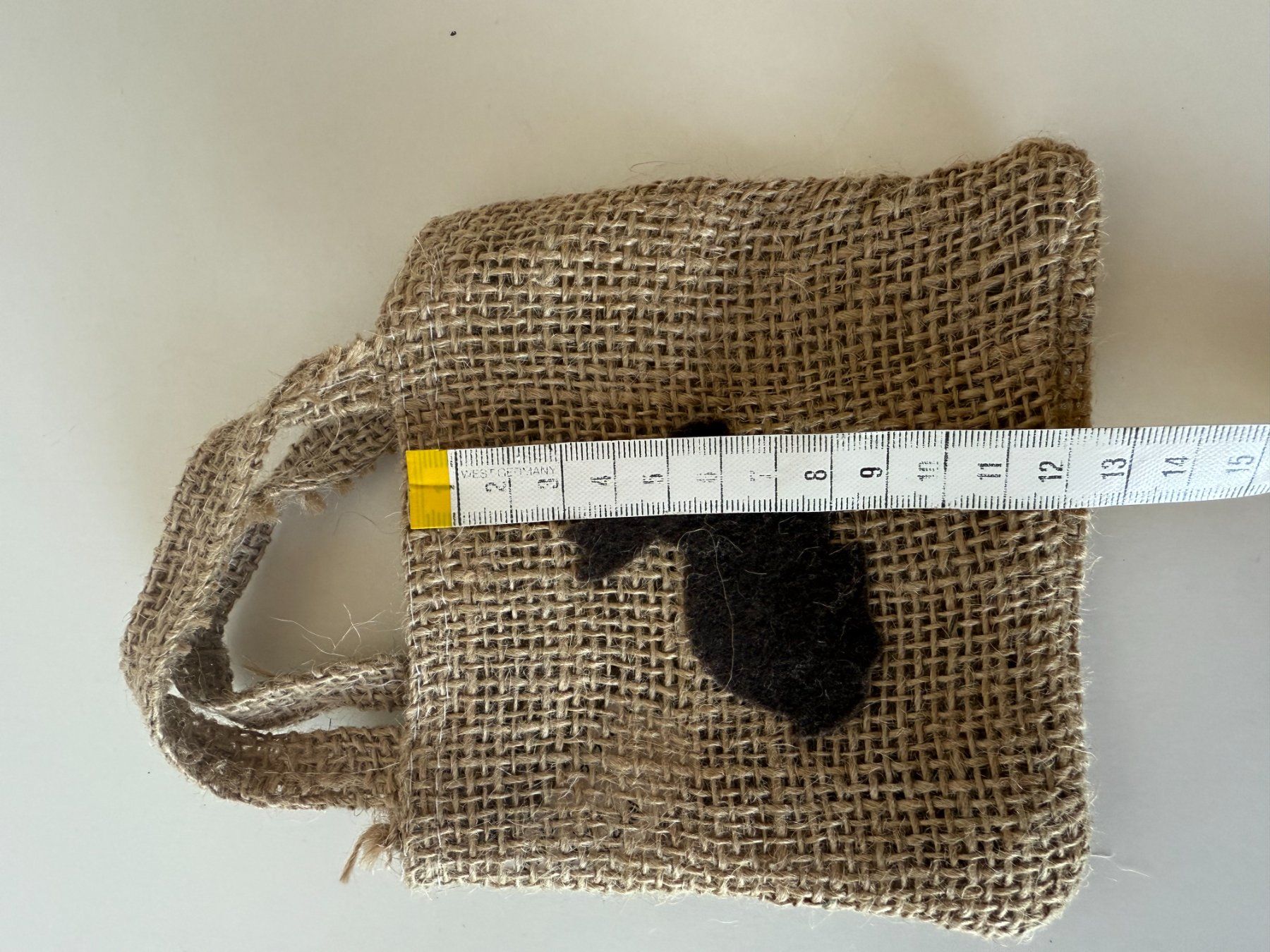 Tutte le decorazioni: 9 x Kleine Jutesack-Set "Häschen" - 2-teilig – Nuovo e nell'imballaggio originale da Winterthur venduto da brittalili 2