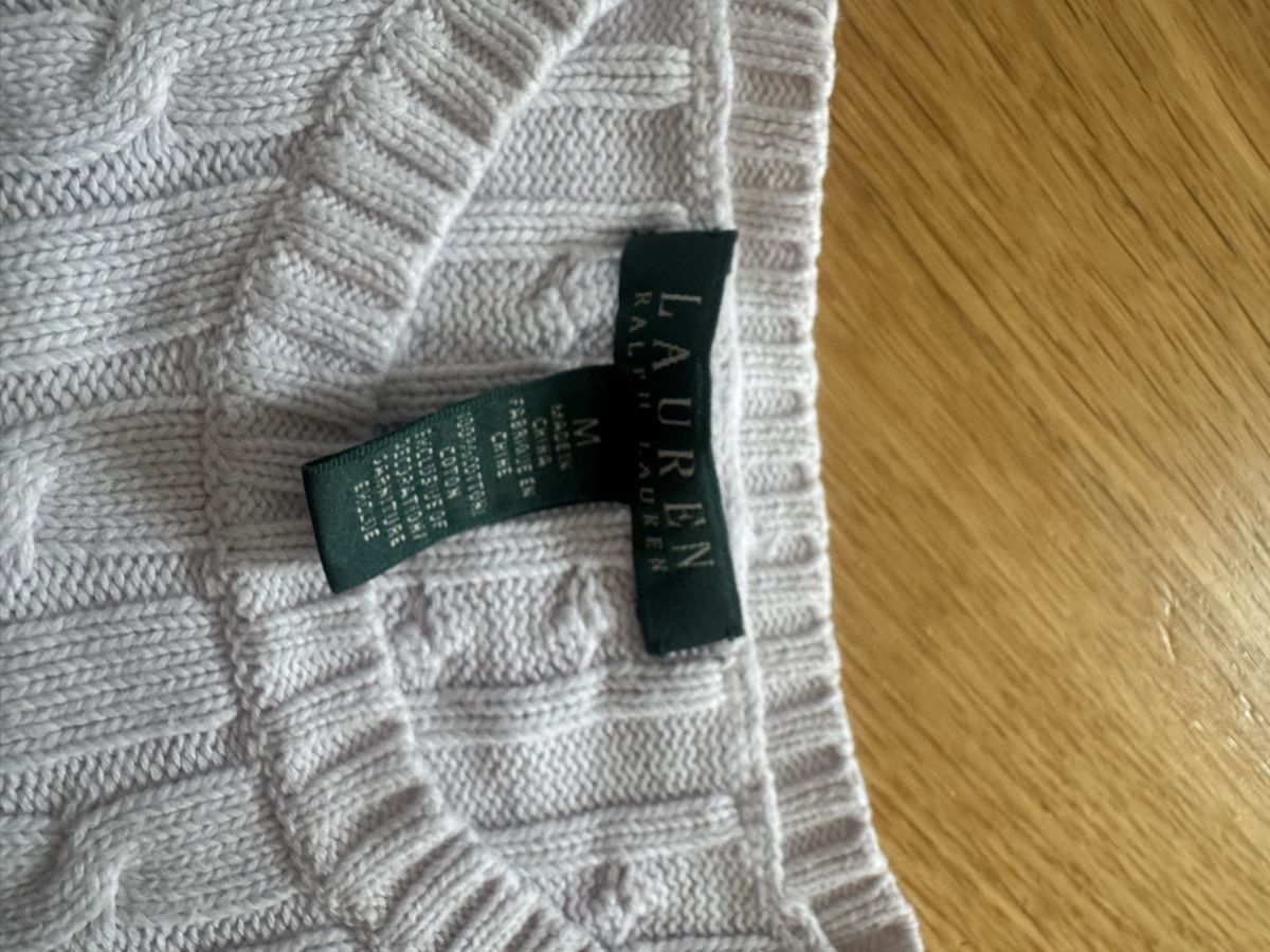 Ralph Lauren Maglioni & Felpe: RL Pullover Gr. M Zopfmuster Ls Pullover Zopfstrick Pullover – Usato da St. Gallen venduto da rechsteinerholding 2