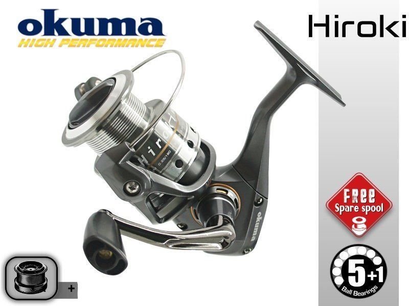 Rollen & Spulen: ROLLE OKUMA HIROKI HRK-25 – Neu und originalverpackt aus Kreuzlingen von wirgehenfischen