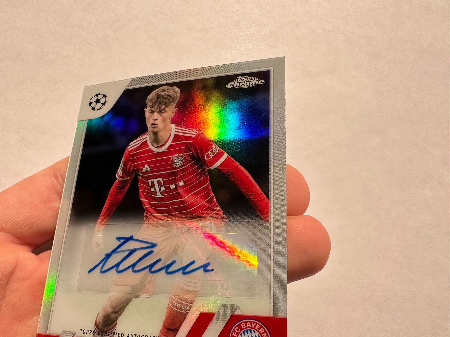 Topps Carte collezionabili: 2023 Topps Chrome Paul Wanner Auto – Usato da Hagendorn venduto da Pokecollectorch 3