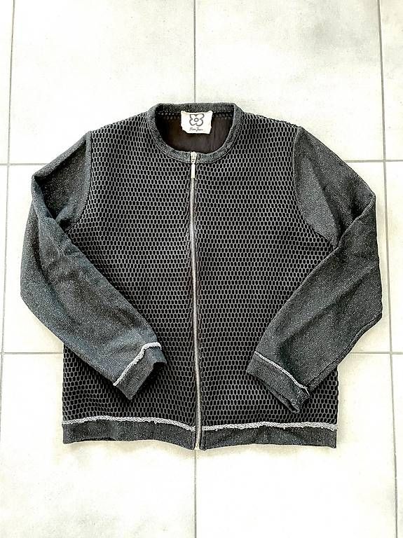 Giacche: Petit blouson noir bimatière taille S – Usato da Gilly venduto da FlorenceGill