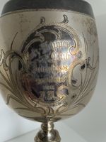 Antiker Zürcher Pokal, pelzkappenclub Jahr 1898, Top!