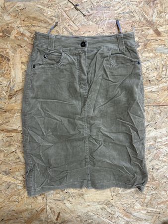 Zaffire khaki corduroy skirt Size 36