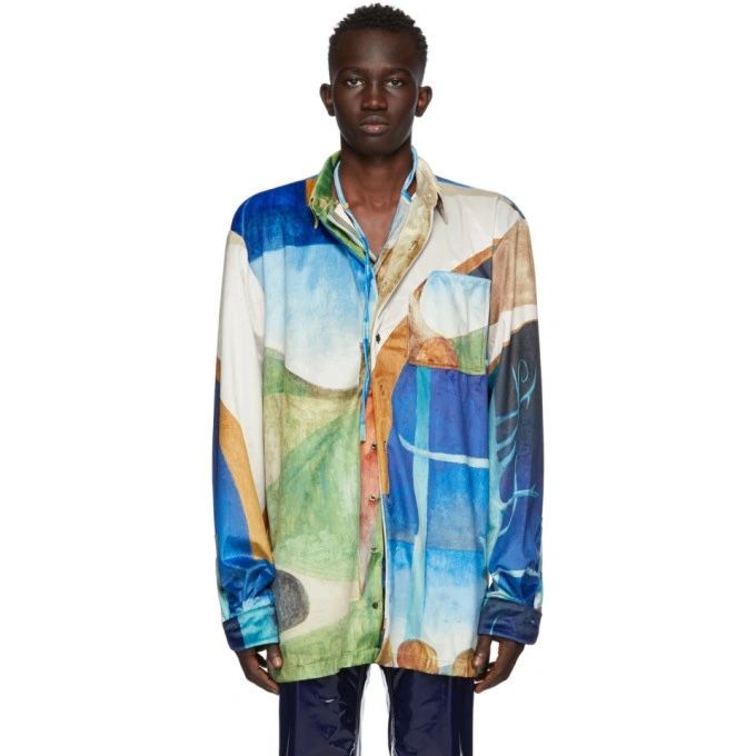 Blusen: Ottolinger Bluse Kunstprint Langarm Samt NEU – Neu (gemäss Beschreibung) aus Zürich von rom_gq5t 5