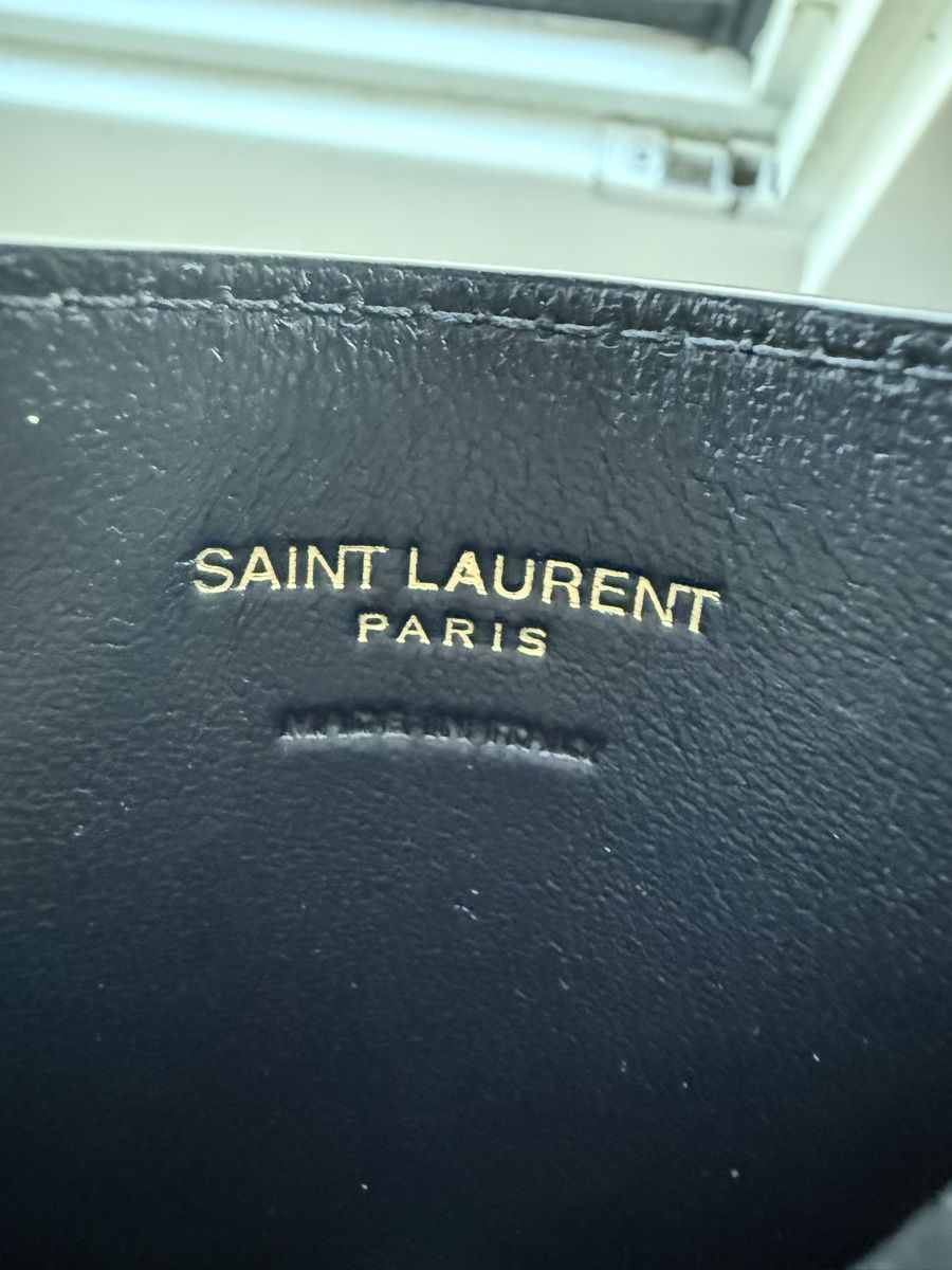 Saint Laurent Portamonete: Yves Saint Laurent YSL Card Holder  – Nuovo (secondo la descrizione) da Genève venduto da SG_73 5
