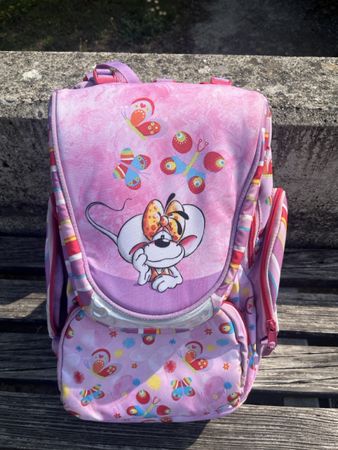 Kinder Rucksack Diddl lila/rosa