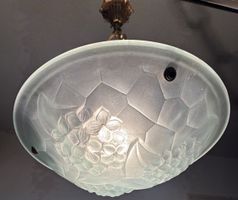 Deckenlampe Art Deco  signiert um 1930 Top Zustand