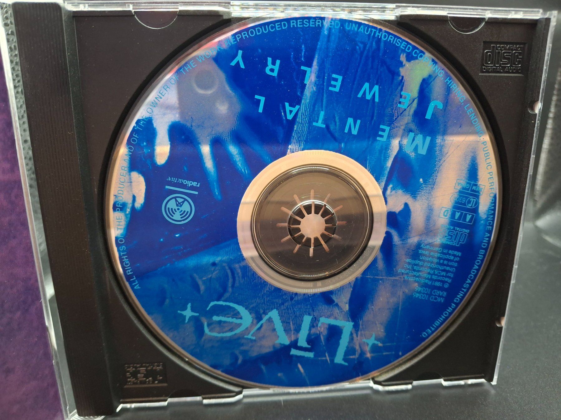 CDs: Live – Mental Jewelry – Gebraucht aus St.Gallen von jalamusic 2