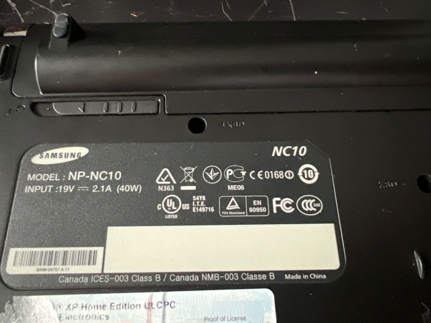 Samsung Notebook: Samsung NP-NC10 Mini Notebook 10,1" – Usato da Luzern venduto da Franks20 3