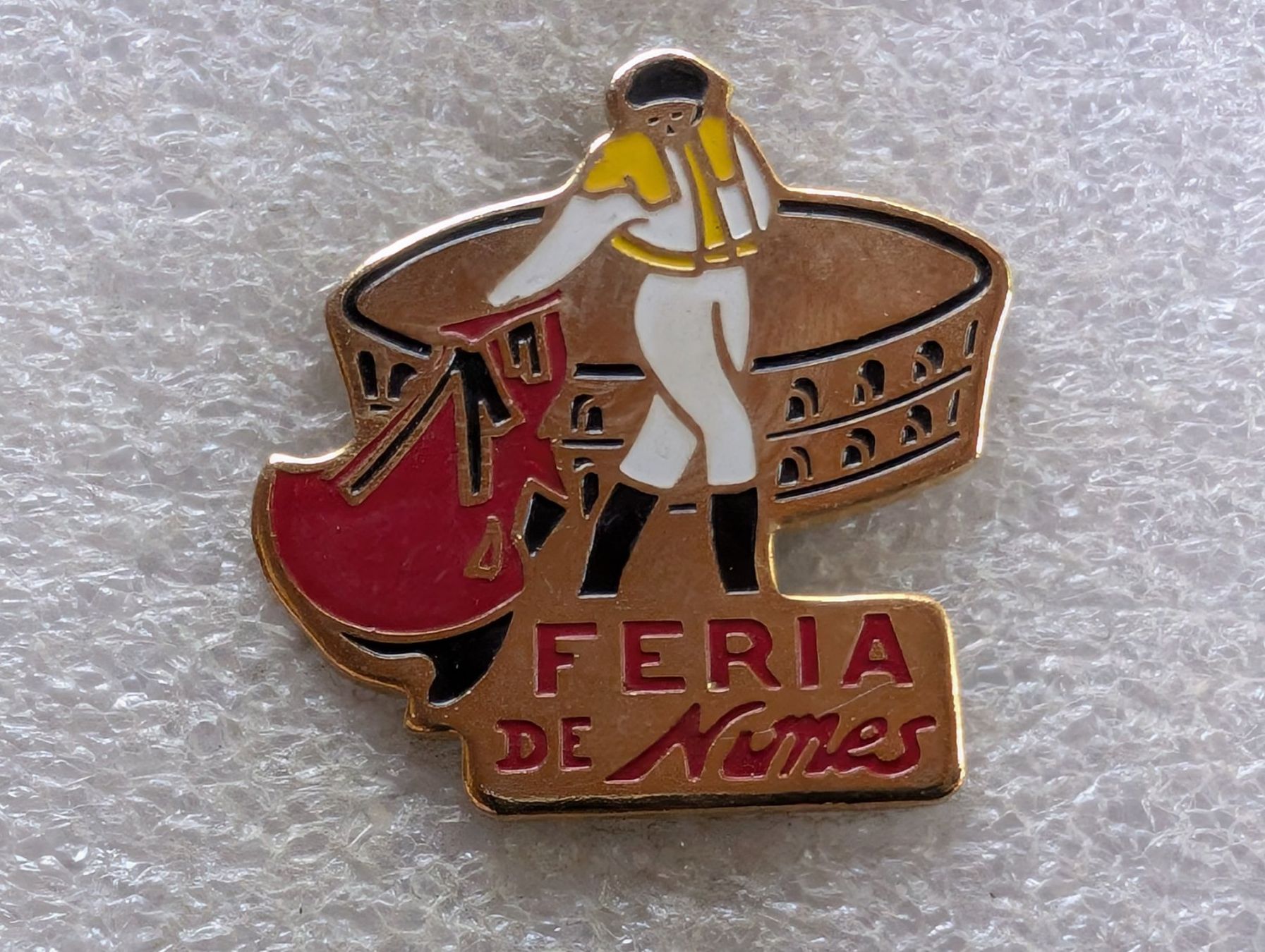 Plaketten & Abzeichen: Ansteckpin 199: Feria – Gebraucht aus Oppligen von Pin-Fall-Shop