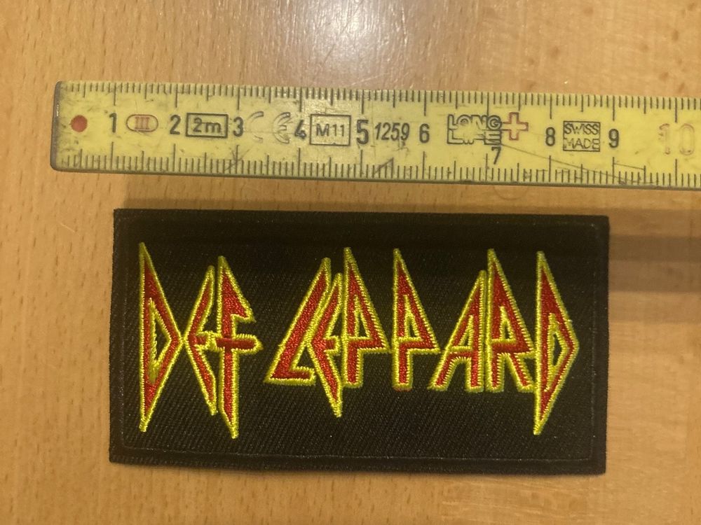 Def Leppard Patch Aufnäher Sticker Metal Rock Band 2 (Neu (gemäss ...