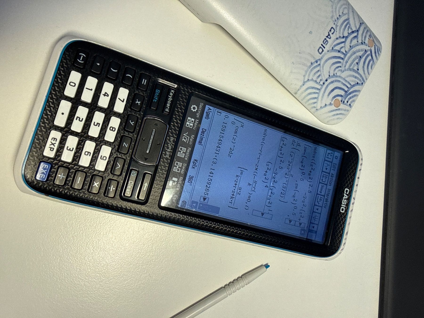 Casio Taschenrechner: Casio ClassPad II Rechner, fx-CP400, gebraucht – Gebraucht aus Zürich von k3rn3lp4n1c