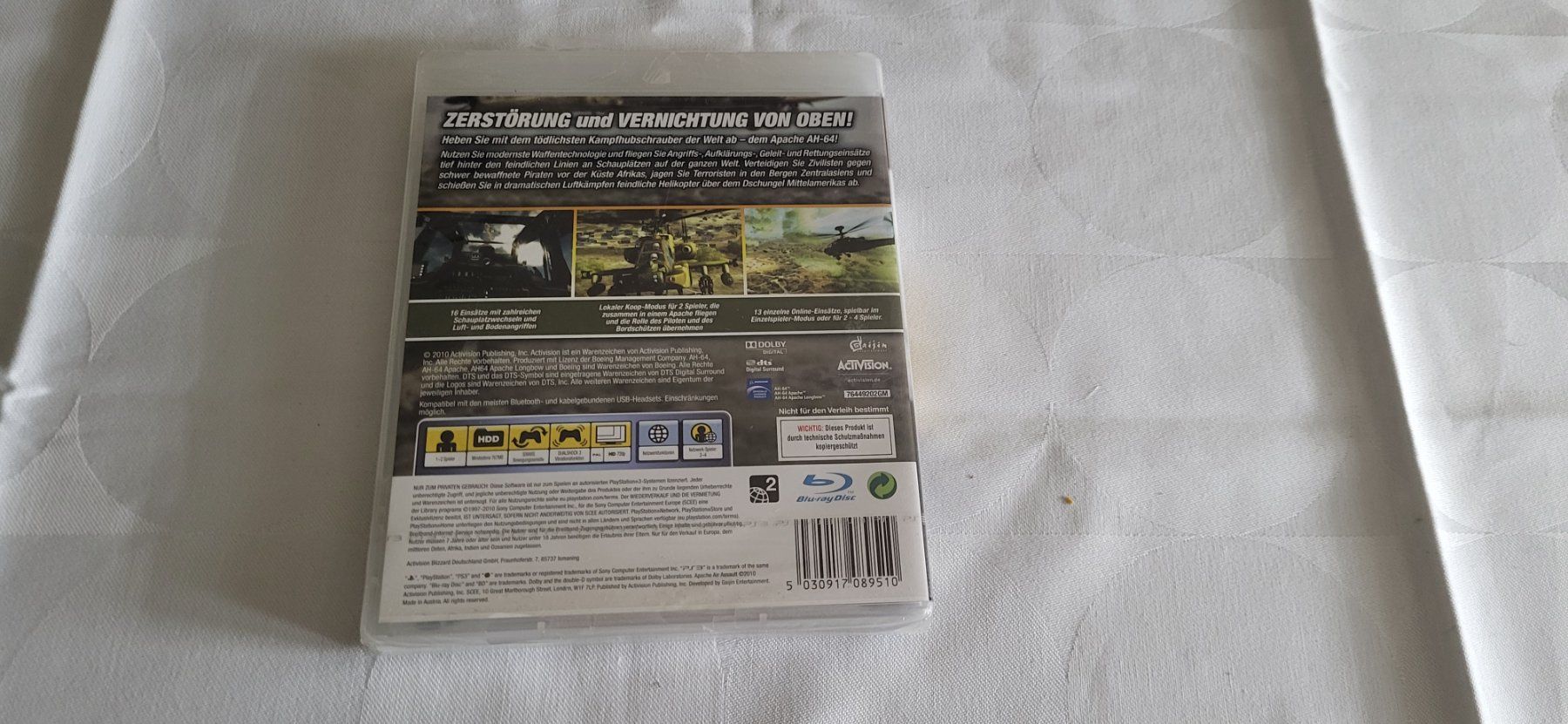 Giochi: Apache Air Assault Original Playstation sealed PS3 – Nuovo e nell'imballaggio originale da Gretzenbach venduto da Uli1980 1