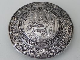 Vintage Silber Pillendose? Puderdose? / Echt Silber?