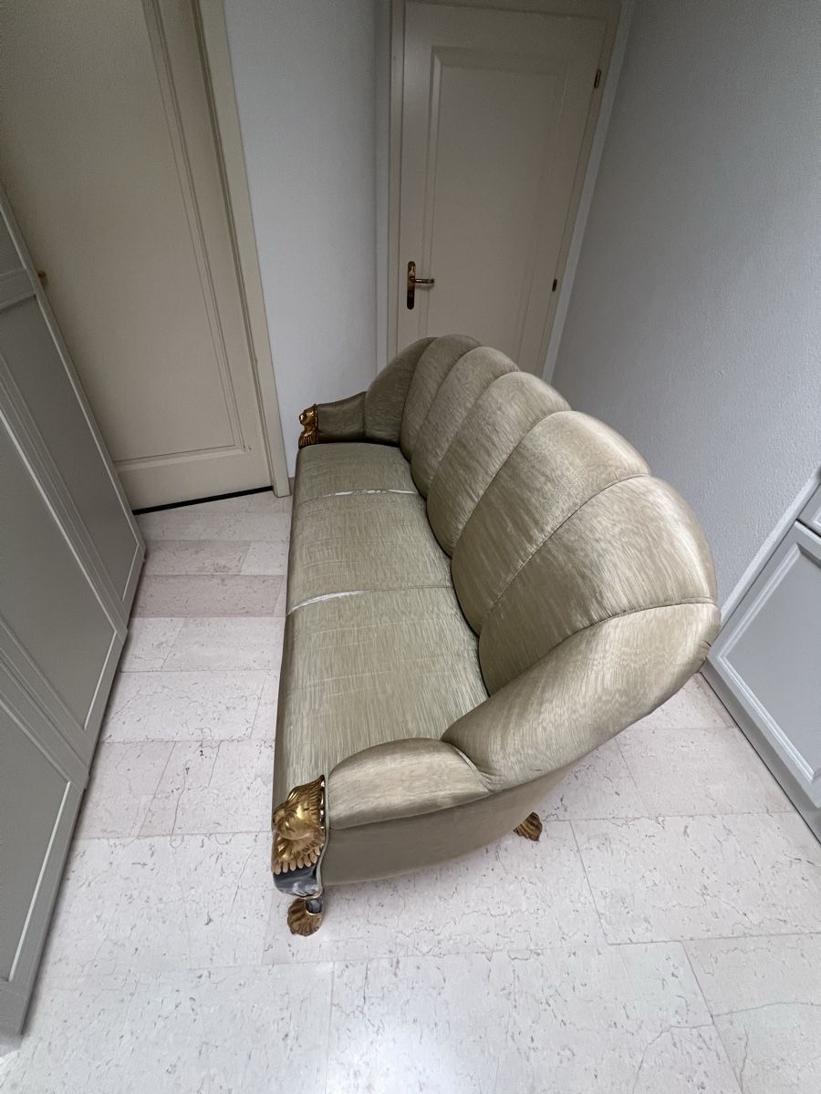 Divani: Canapé 3 places vert amande – Usato da Villeneuve VD venduto da ana_jd9j 9