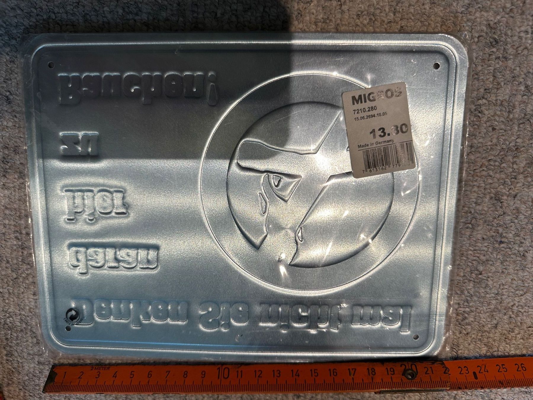 Insegne: Nostalgie Schild "Rauchen verboten" - Neu & Original! – Nuovo e nell'imballaggio originale da Niederhasli venduto da pat_6g78 1