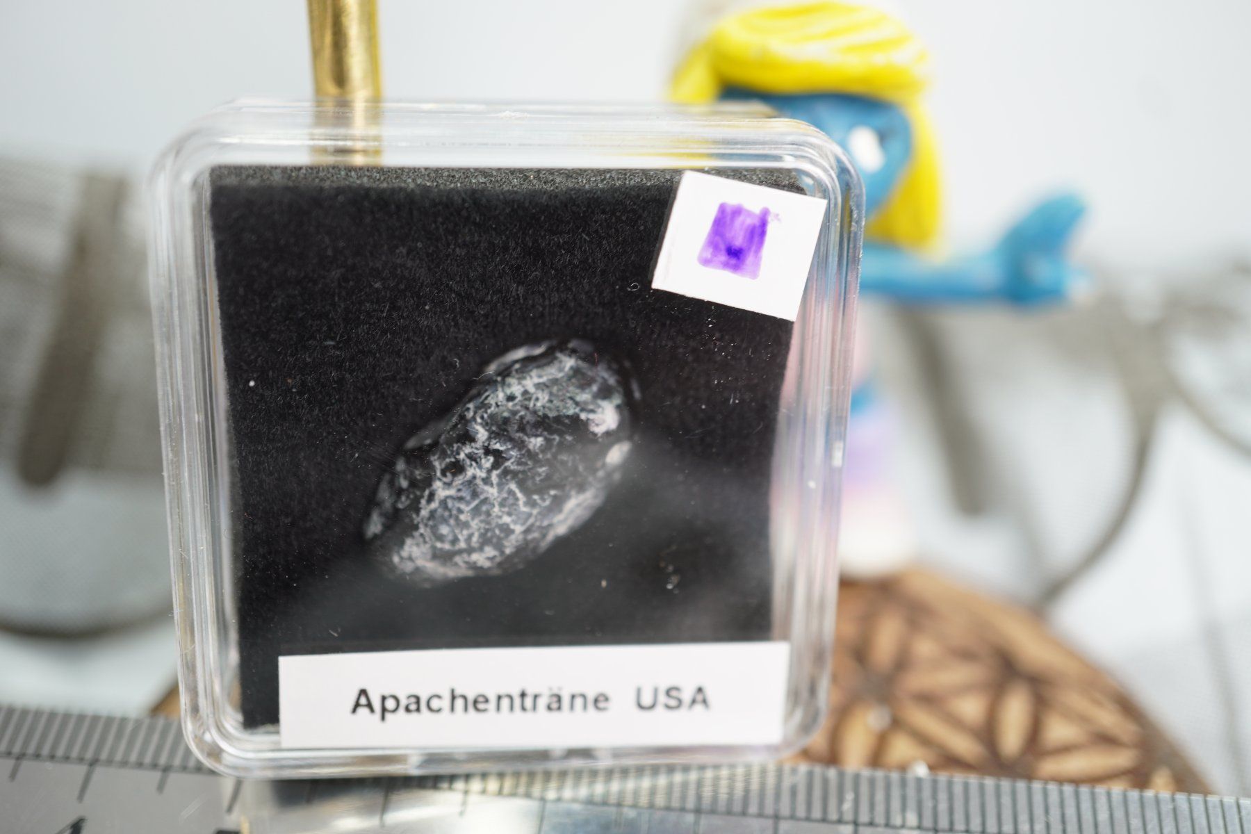 Minerali & Pietre curative: Apachenträne Obsidian    im Böxli     ab 1.-   Aus  Räumung – Nuovo e nell'imballaggio originale da Eschenbach SG venduto da topstone 1