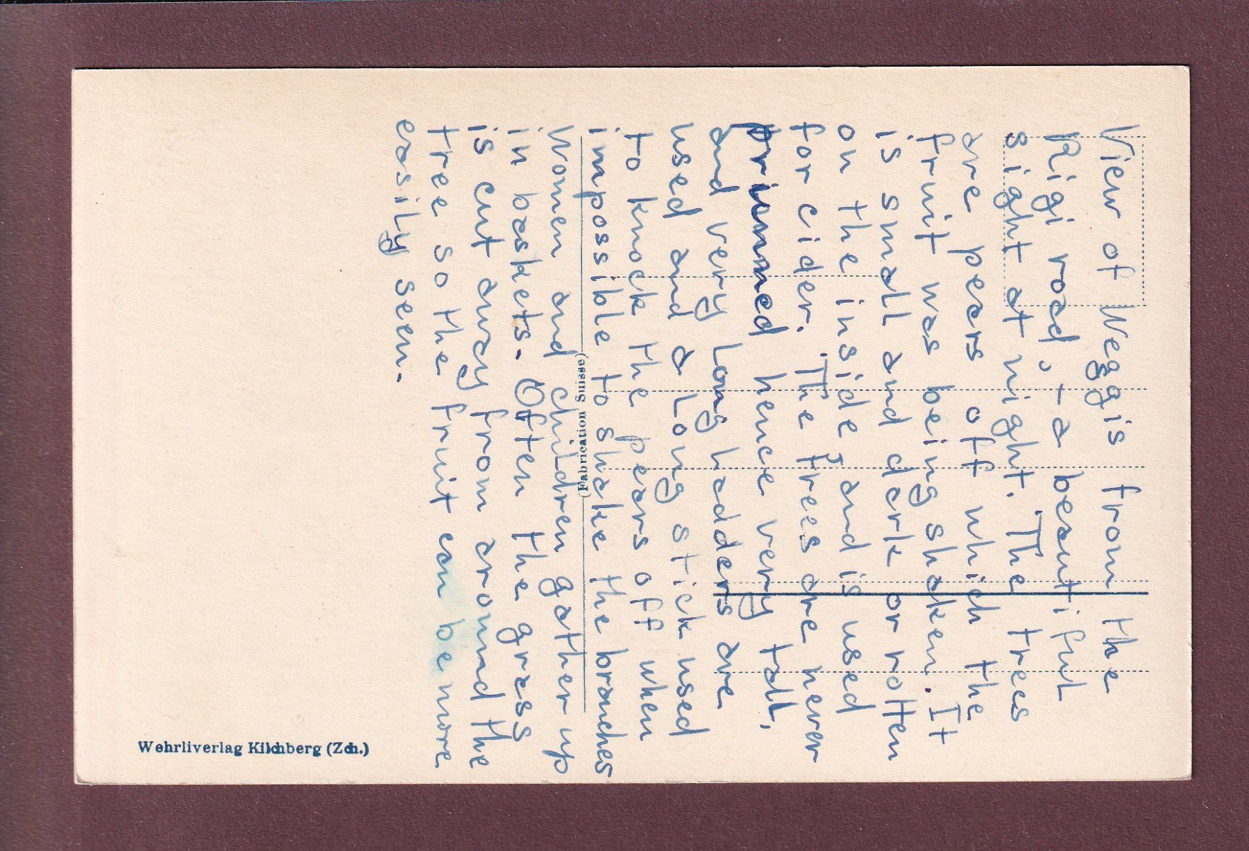 Cartoline postali: WEGGIS - Bürgenstock - Pilatus – Usato da Pully venduto da nicecards 1