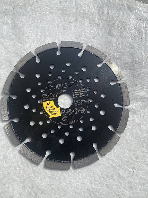 Alle Werkzeuge: Hilti Diamant Blatt  180 mm – Neu und originalverpackt aus Erlinsbach SO von AgimR01