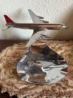 Cendrier Swissair chromé Bûhler référence 6491 DC 8