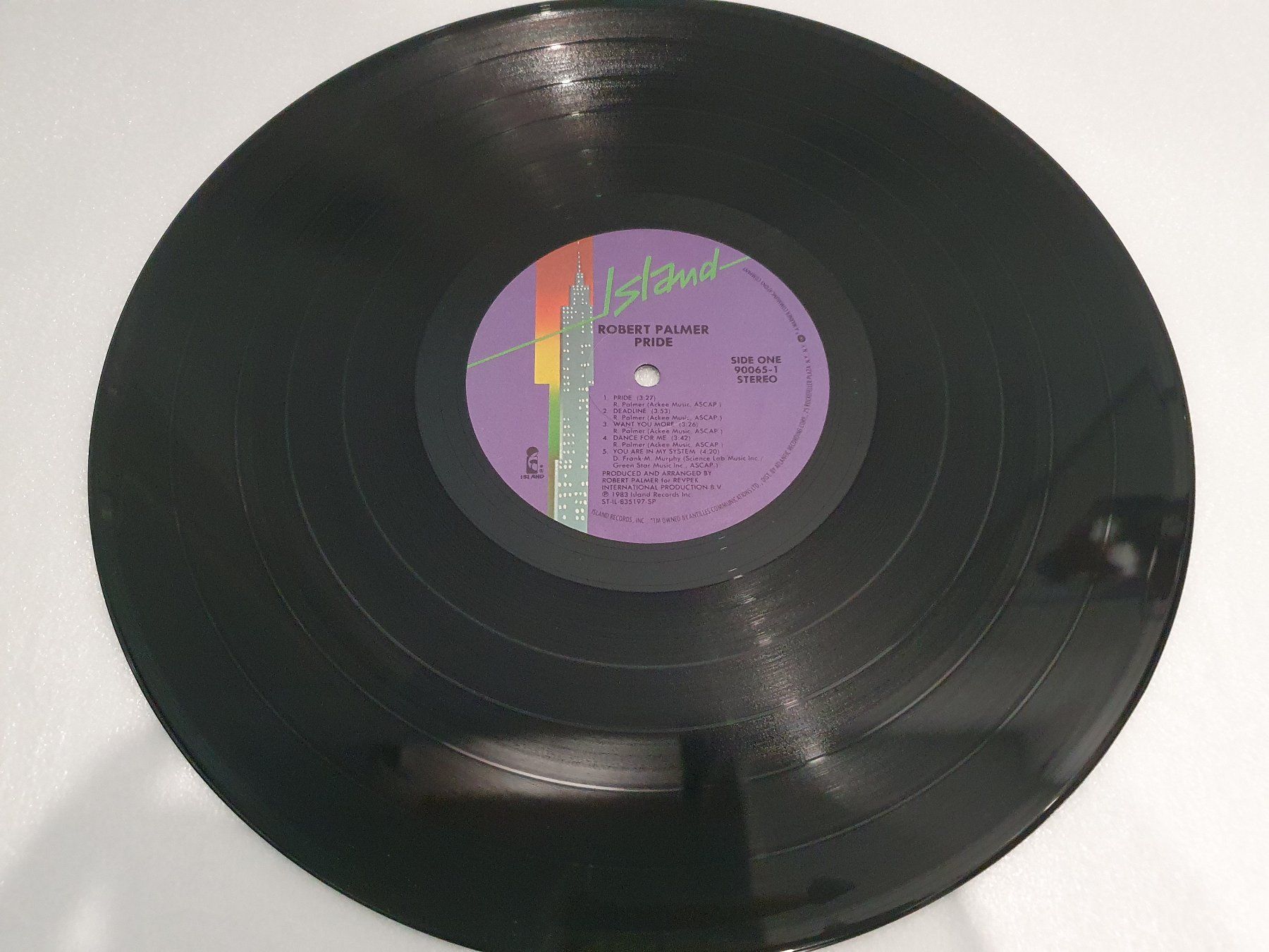 Dischi in vinile: Robert Palmer – Pride – Usato da Uster venduto da Vinyl-Leidenschaft 2
