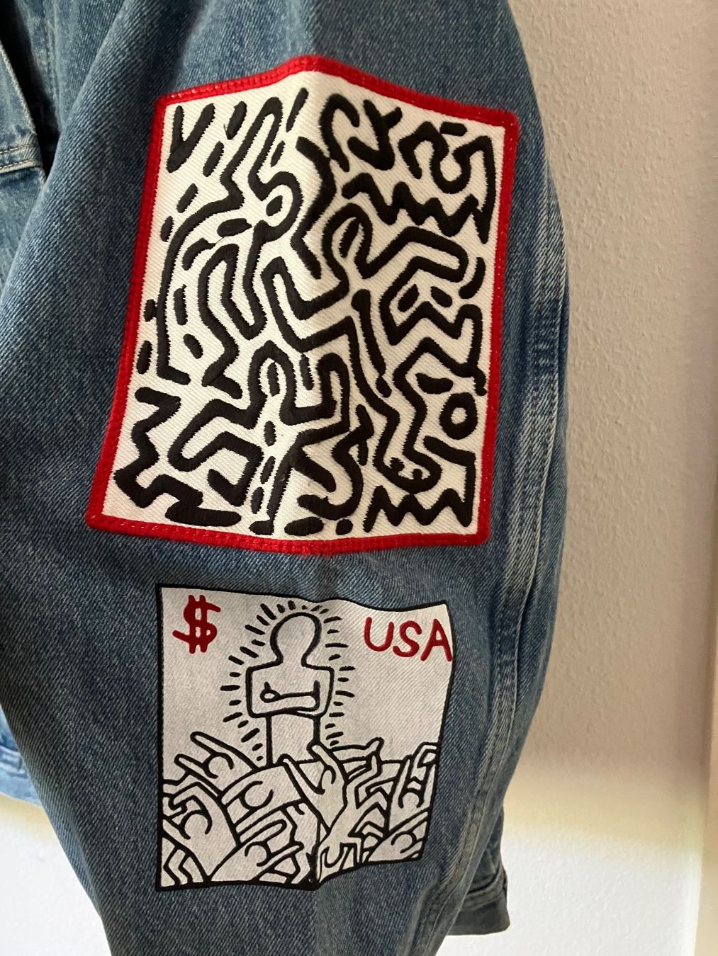 Jacken: Denim Jacke Keith Haring, Gr. M – Gebraucht aus Zürich von MonkeyTunes 9
