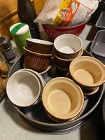 Dessertformen / Keramik Schalen 13 Stk. 