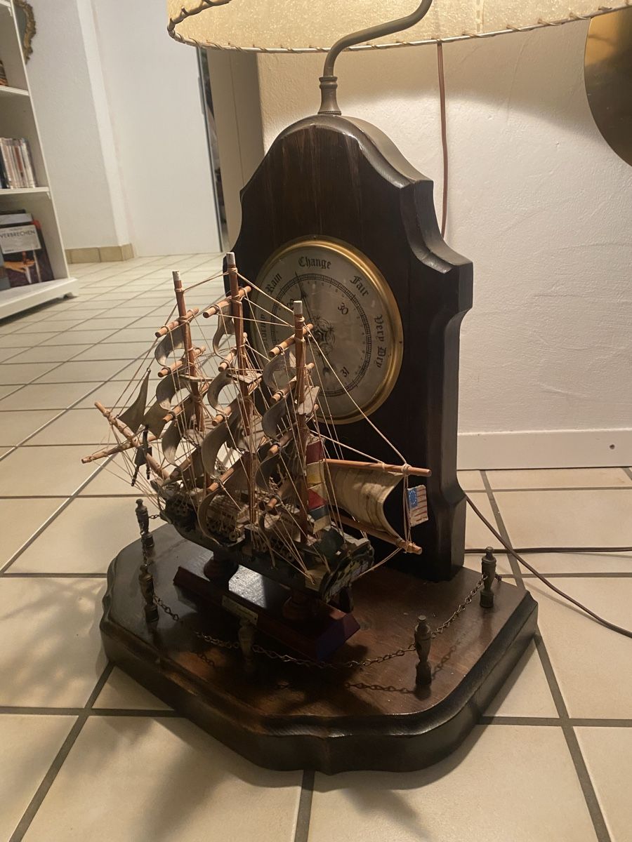 Altri elettrodomestici e apparecchi d’epoca: Lampe, Luftdruckmesser, Schiff – Usato da Buchberg venduto da AJPink 1