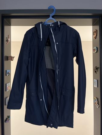 H&M Regenmantel, (Umstand) Übergangsjacke, gefüttert, S