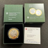 10 Franken Enzian 2017 PP Künstler Signatur