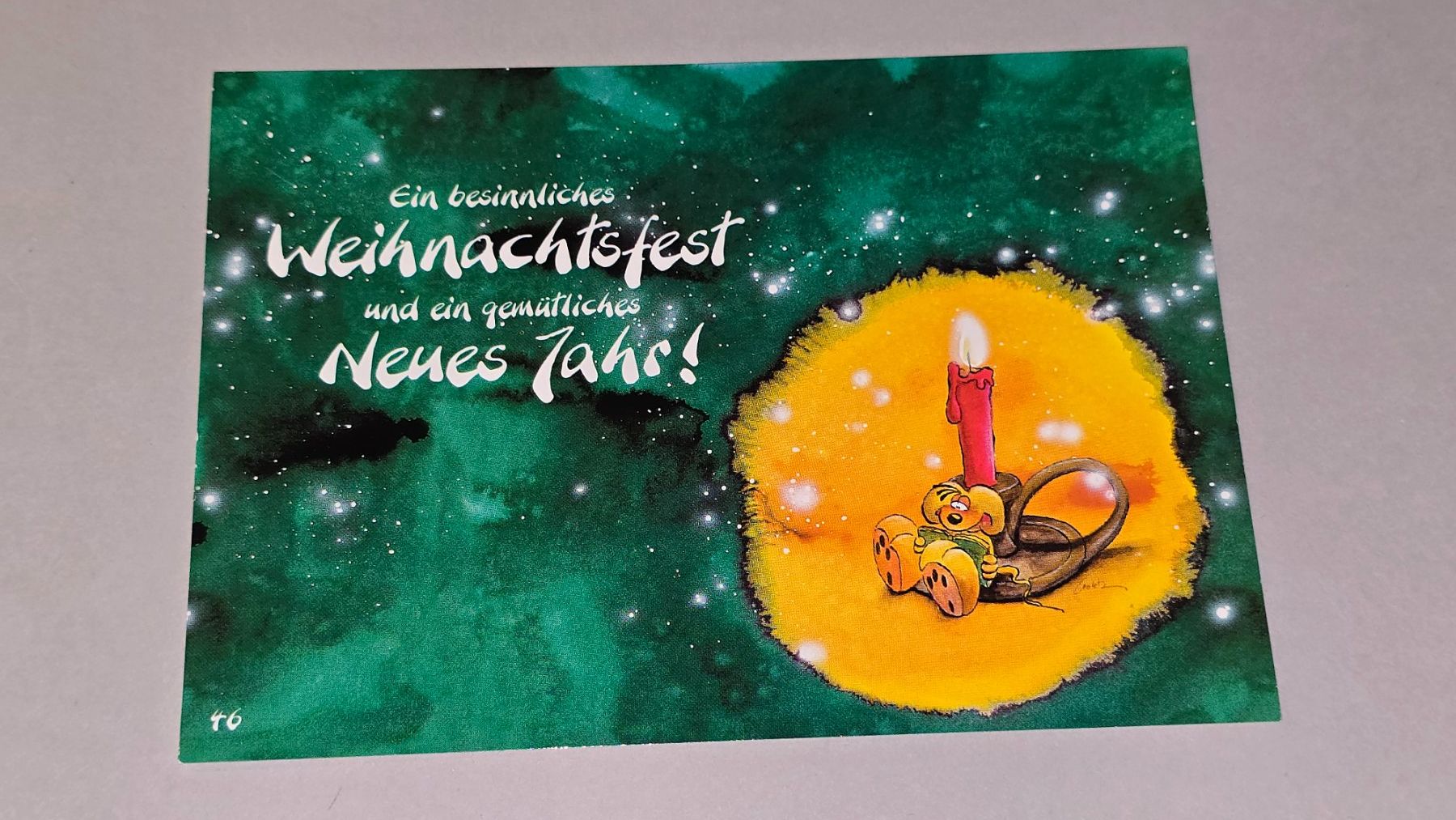 Cartes: Diddl Weihnachtskarte 46c  Rarität – D'occasion à wallisellen par funkelsternchen5