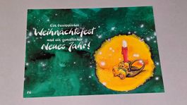 Diddl Weihnachtskarte 46c  Rarität