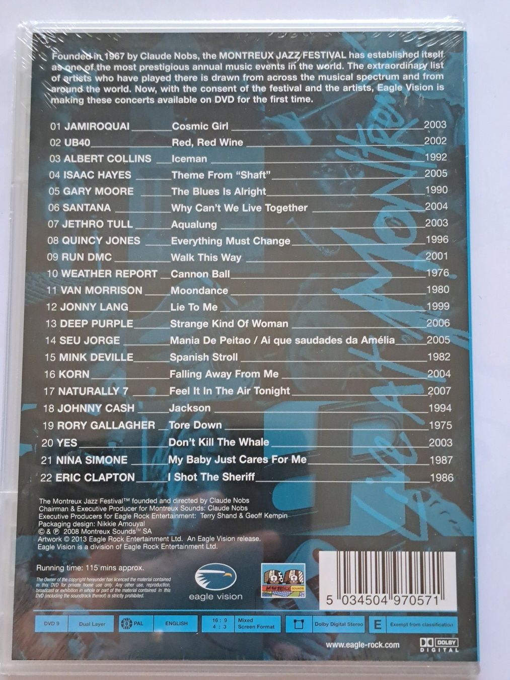 Tutti i DVDs: DVD Live at Montreux Sampler  – Usato da Pully venduto da bro_n52j 1