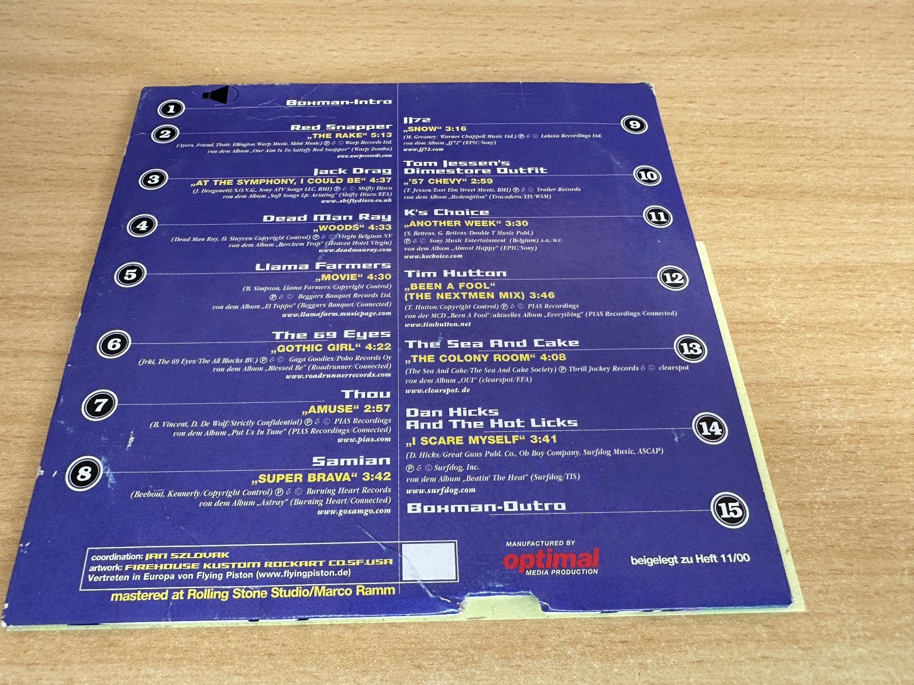 CDs: Various – New Voices Vol. 39 – Gebraucht aus Rikon im Tösstal von Alpenmutz 1