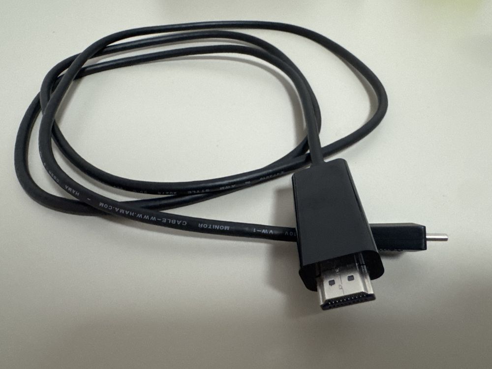 Hama Adaptateurs: Hama Adapterkabel, USB-C auf HDMI - Top Zustand! – Neuf (Voir description) à Glattfelden par Jen_7797