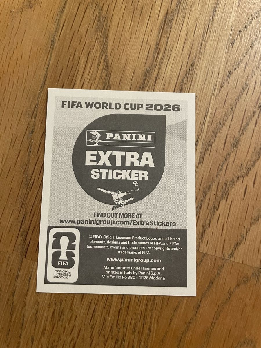Panini Cartes à collectionner: FIFA Panini extra Sticker 2026 Achraf Hakimi – Neuf (Voir description) à Kloten par guggelhopf 1