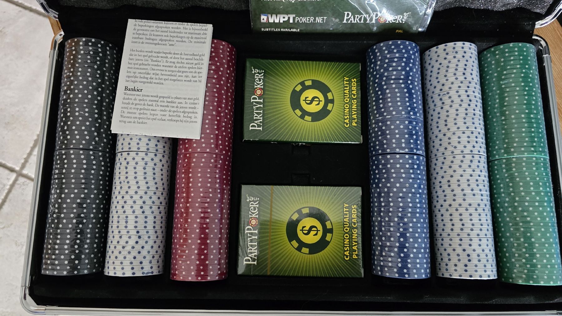 Giochi: Valise de poker - Complète - Neuve – Nuovo e nell'imballaggio originale da Troistorrents venduto da maoline99