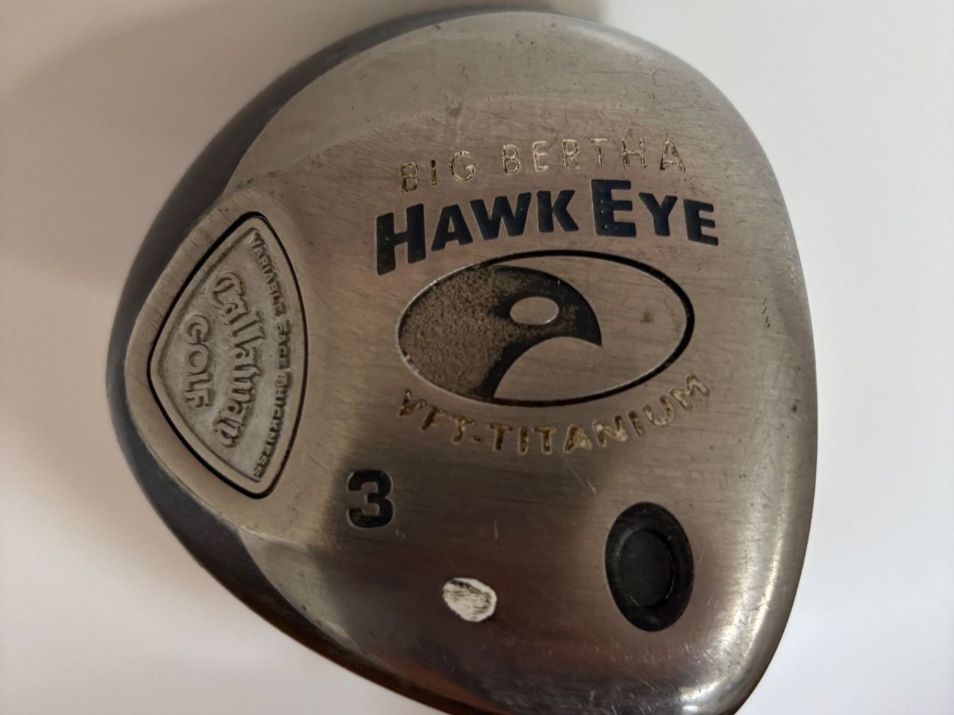 Callaway Mazze & Set: Callaway Big Bertha Hawkeye #3 Driver mit Haube. – Usato da Horgen venduto da uge_pd5p 1